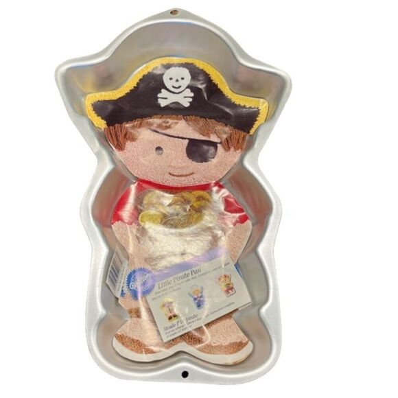 Wilton 2004 Little Pirate Cake Pan. - Picture 1 of 4